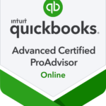 An Online badge from Quickbooks